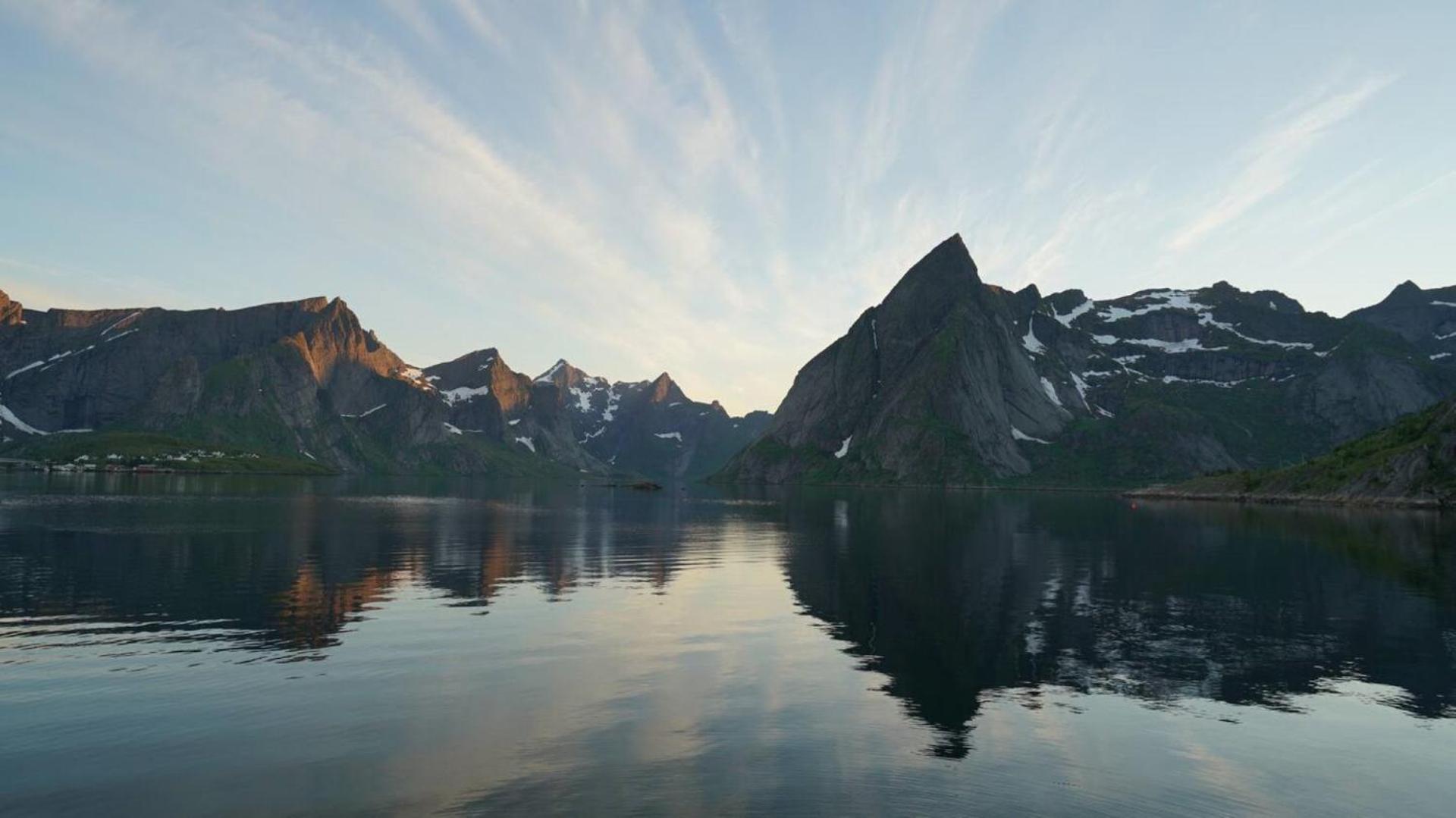 מוסקנס Lofoten Panoramic Luxury Home With Sauna מראה חיצוני תמונה