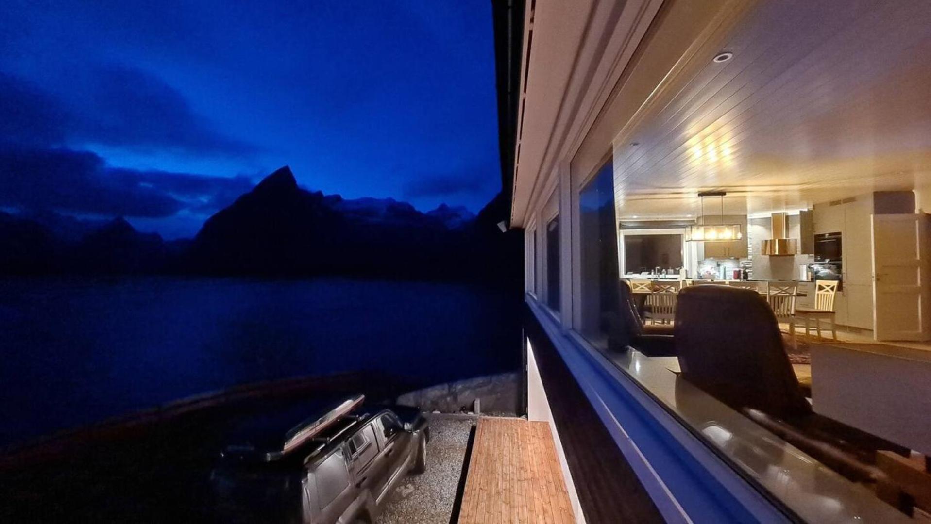 מוסקנס Lofoten Panoramic Luxury Home With Sauna מראה חיצוני תמונה