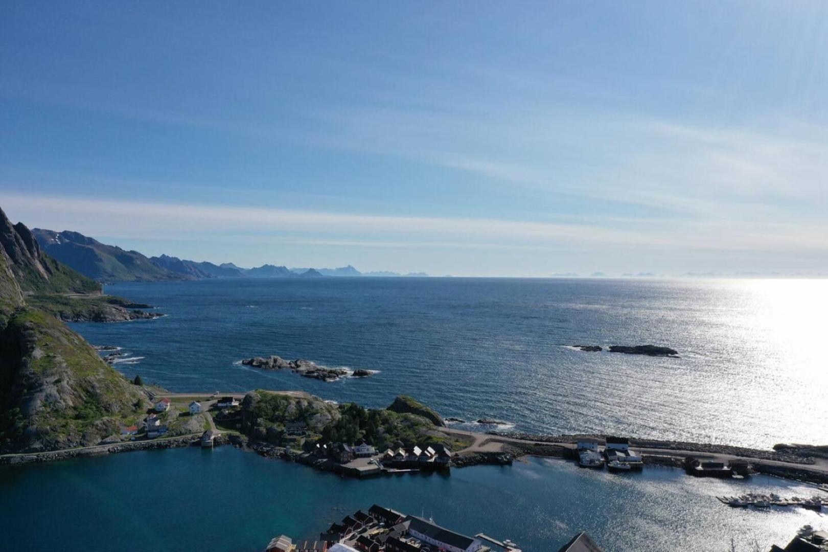 מוסקנס Lofoten Panoramic Luxury Home With Sauna מראה חיצוני תמונה