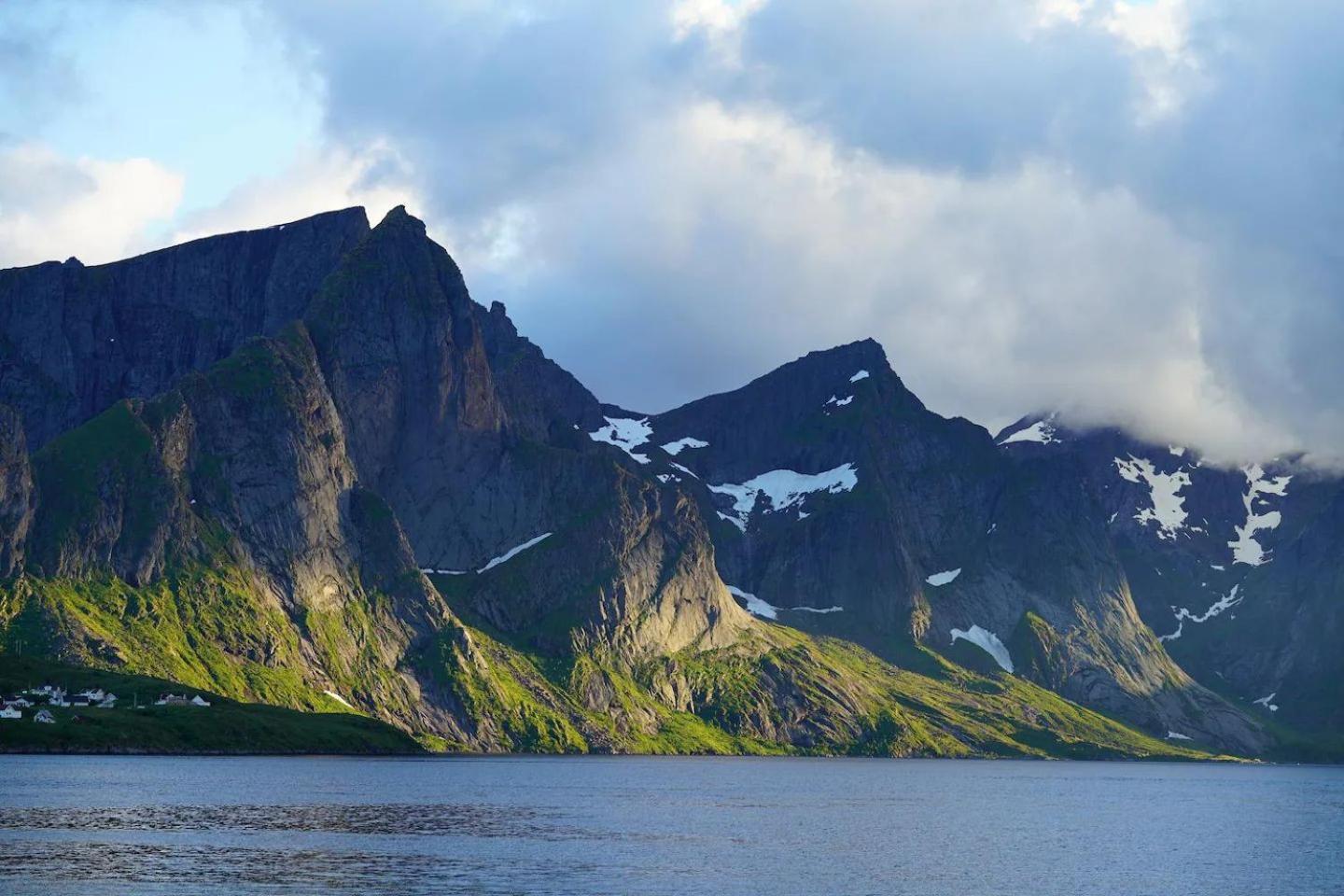 מוסקנס Lofoten Panoramic Luxury Home With Sauna מראה חיצוני תמונה