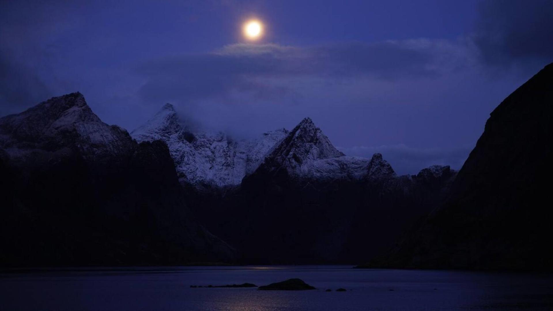מוסקנס Lofoten Panoramic Luxury Home With Sauna מראה חיצוני תמונה