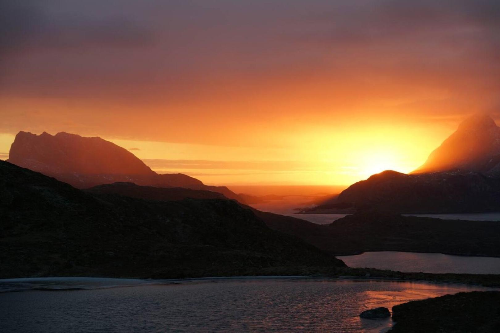 מוסקנס Lofoten Panoramic Luxury Home With Sauna מראה חיצוני תמונה