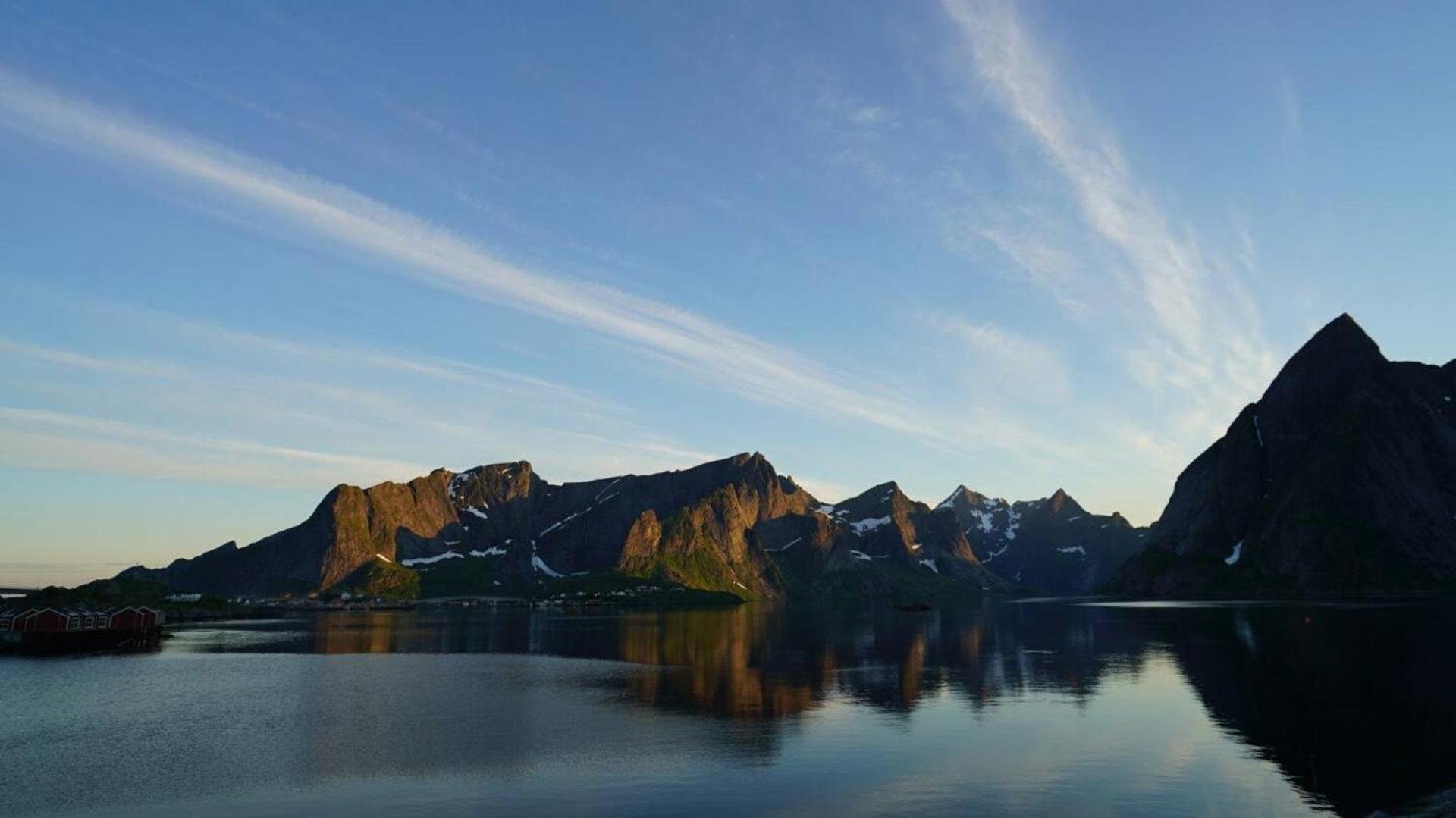 מוסקנס Lofoten Panoramic Luxury Home With Sauna מראה חיצוני תמונה