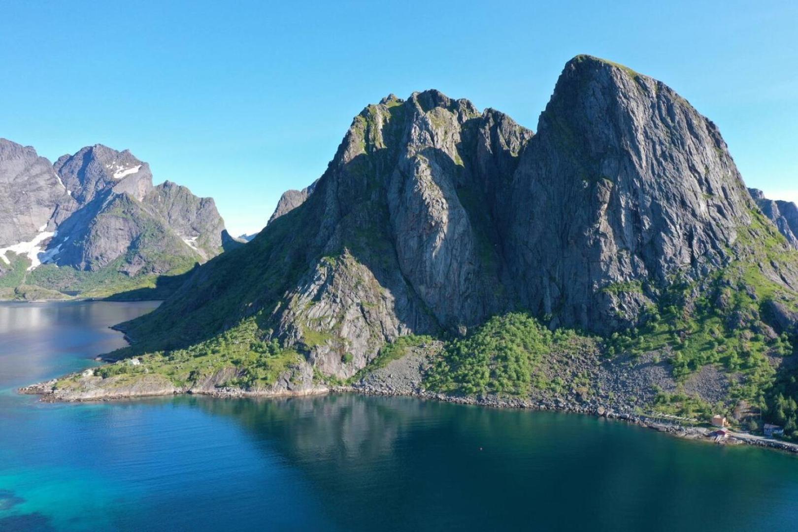 מוסקנס Lofoten Panoramic Luxury Home With Sauna מראה חיצוני תמונה