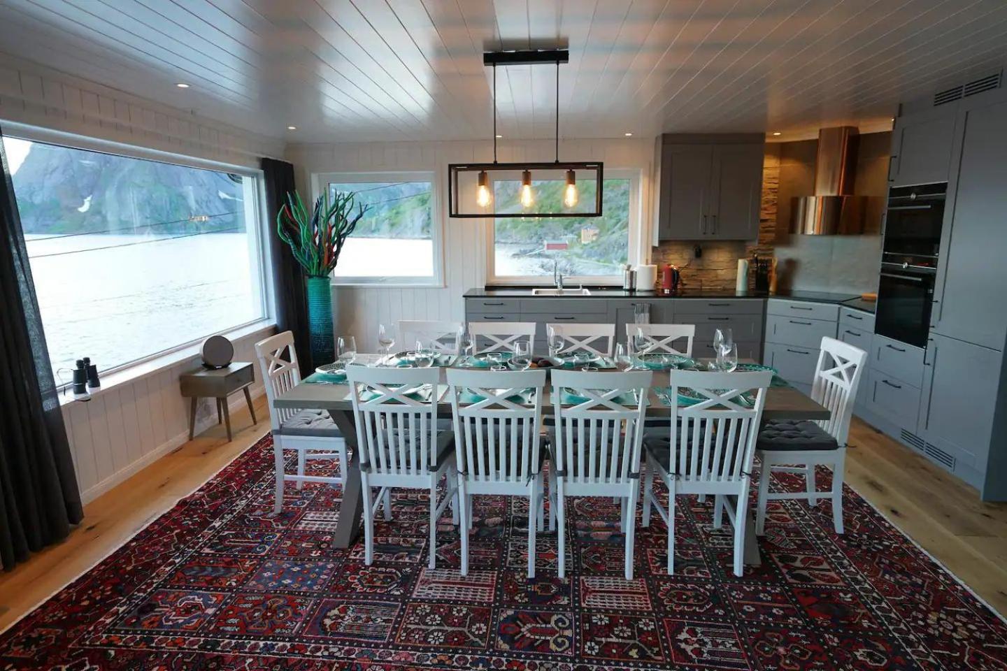מוסקנס Lofoten Panoramic Luxury Home With Sauna מראה חיצוני תמונה