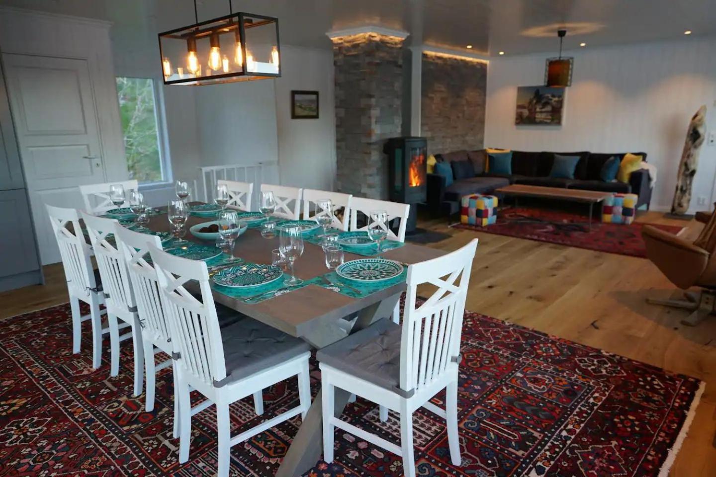 מוסקנס Lofoten Panoramic Luxury Home With Sauna מראה חיצוני תמונה